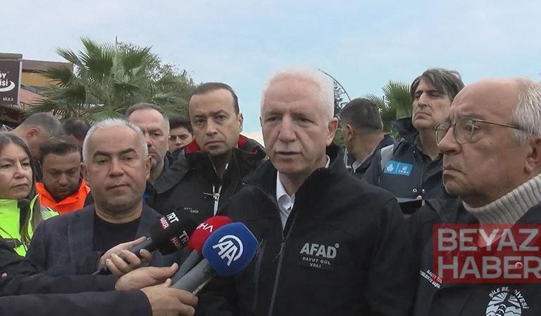 Vali Gül: Yarın yıkımlarımızı devam ettireceğiz