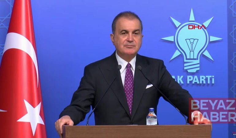 AK Parti Sözcüsü Ömer Çelik