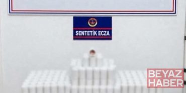 Manisa’da 42 bin 534 sentetik ecza ele geçirildi: 1 tutuklama