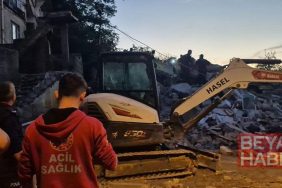 Zonguldak’ta 3 katlı bina çöktü; enkazda kalan 2 kişiden 1’i kurtarıldı