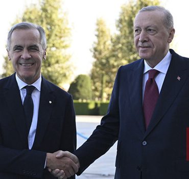 Cumhurbaşkanı Erdoğan, Kanada Başbakanı'nı karşıladı