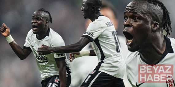 Beşiktaş-Crystal Palace maçının kahramanı Olaitan, ilke imza attı! Muhteşem gol
