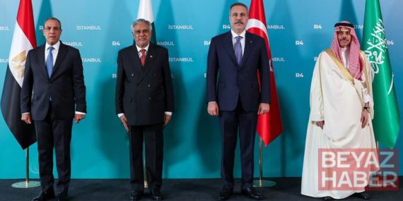 R4 dışişleri bakanlarından İstanbul'daki toplantı sonrası ortak bildiri