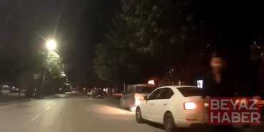 Adana’da selektör tartışmasında sürücünün küfür edip darp girişimi kamerada