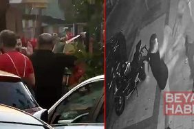 Trafikte tartıştığı kişiye sopayla vurduktan sonra takip edip yine saldırdı