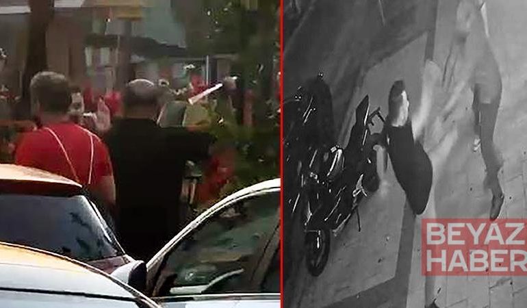 Trafikte tartıştığı kişiye sopayla vurduktan sonra takip edip yine saldırdı