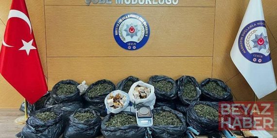İzmir merkezli uyuşturucu operasyonunda 7 tutuklama