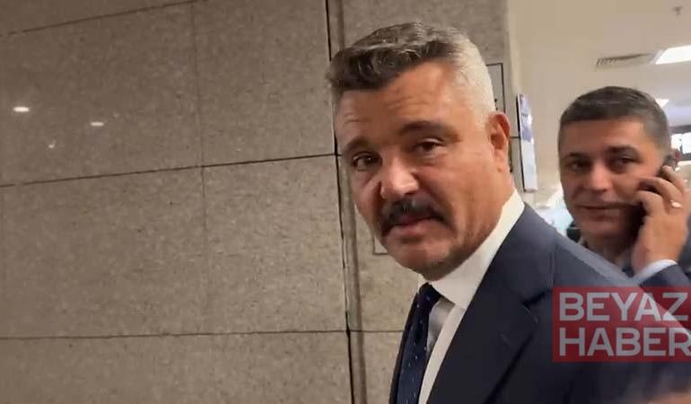 Saadettin Saran adliyeye geldi