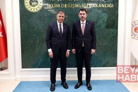 Bakan Kurum, İzmir Büyükşehir Belediye Başkanı Tugay’ı kabul etti
