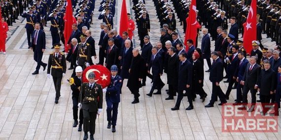Devlet erkanı Anıtkabir