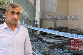 Depremde eşi ve 2 kızını kaybeden işçi, çöken merdivenin altında kalıp öldü