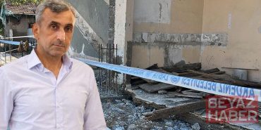Depremde eşi ve 2 kızını kaybeden işçi, çöken merdivenin altında kalıp öldü