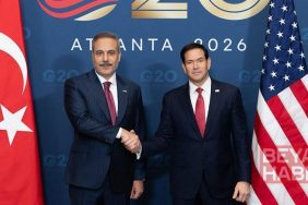 Dışişleri Bakanı Fidan, ABD Dışişleri Bakanı Rubio ile bir araya geldi