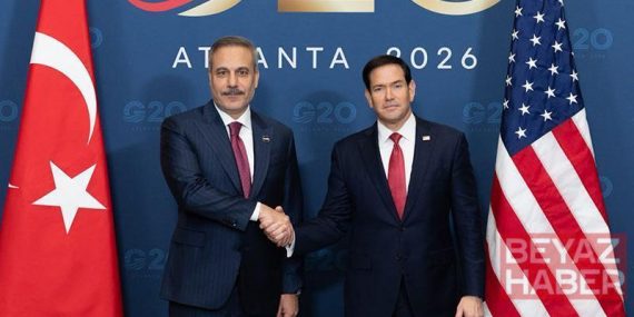Dışişleri Bakanı Fidan, ABD Dışişleri Bakanı Rubio ile bir araya geldi