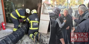Eskişehir'de çiçekçide yangın! Gözyaşlarına boğuldu: Bütün mallarım gitti, dükkanım gitti