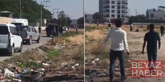 Adliye önü karıştı! Silah ve sopalar konuştu