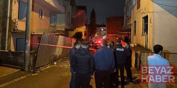 Kocaeli'de bir bina tedbiren boşaltıldı