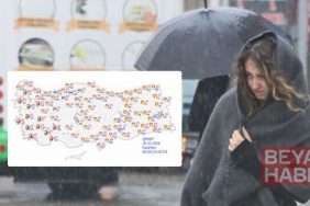 5 kent için "alarm" verildi... 3 bölgede yağış var