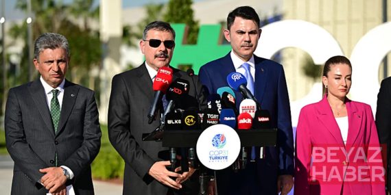 Bakanlar Kurum ve Çiftçi, COP31 alanını yerinde inceledi: "Ekonomimize 4 milyar dolarlık hareket oluşturacak"