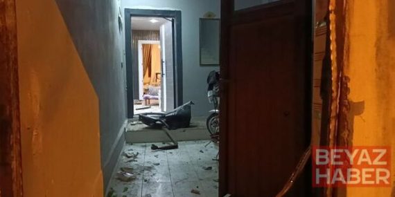 Adana’da bir eve el yapımı patlayıcı atıldı