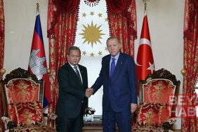 Başkan Erdoğan, Kamboçya Başbakanı Manet'i kabul etti