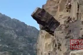 Kaya düşürme operasyonu