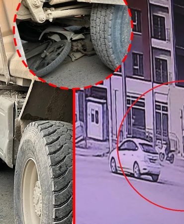Hatay’da acı kaza! Motosiklet hafriyat kamyonunun altında kaldı: Sürücünün kahreden son anları kamerada!