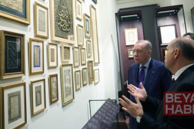 Başkan Erdoğan, Darphane-i Amire Müzeleri'ni gezdi! Eserler hakkında bilgi aldı