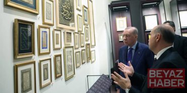 Başkan Erdoğan, Darphane-i Amire Müzeleri'ni gezdi! Eserler hakkında bilgi aldı