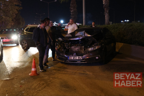 İzmir'de zincirleme kaza: 7 otomobil ve 1 motosiklet birbirine girdi