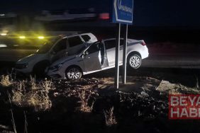 Mardin’de iki otomobil çarpıştı: 1’i bebek 6 yaralı