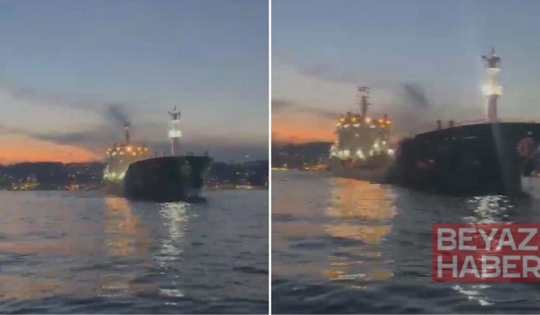 Facianın eşiğinden dönüldü! Tanker kıyıya metreler kala durdu