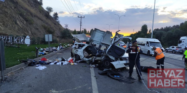 Ankara'da feci kaza: 2 ölü, 2 yaralı