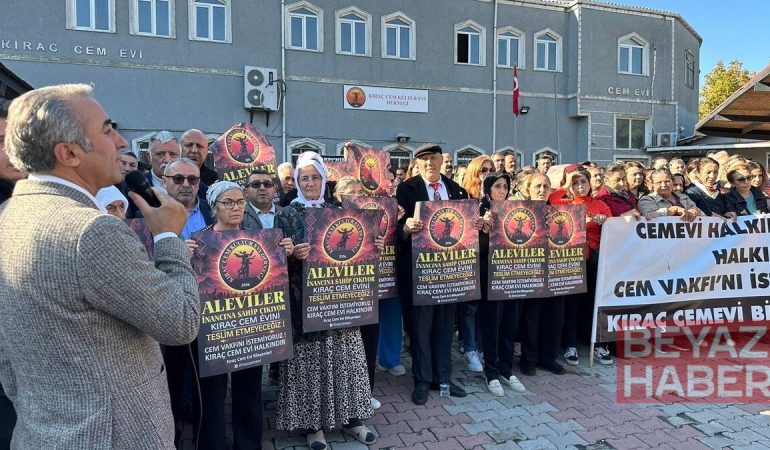 Kıraç Cemevi'nin tahliyesine tepki: Cemevlerimiz ticarethane değildir