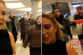 İstinye Park’ta İsrail gerginliği! Klodya Medina protestosu
