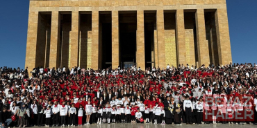 LÖSEV'den Anıtkabir'e dev ziyaret: 100 bin kişi katıldı