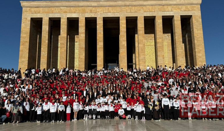 LÖSEV'den Anıtkabir'e dev ziyaret: 100 bin kişi katıldı
