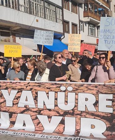 Murgul siyanüre karşı eylemde