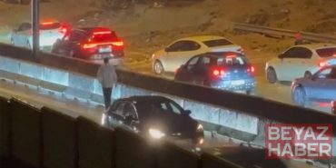 Sel suları toprağı sürükledi, TEM bağlantı yolu kısmen kapandı