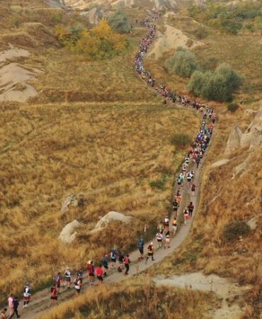 Salomon Kapadokya Ultra Trail Koşusu, 78 ülkeden sporcuların katılımıyla başladı
