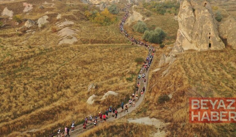 Salomon Kapadokya Ultra Trail Koşusu, 78 ülkeden sporcuların katılımıyla başladı