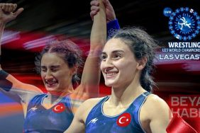 Milli güreşçi Şevval Çayır, 23 yaş altında dünya ikincisi oldu