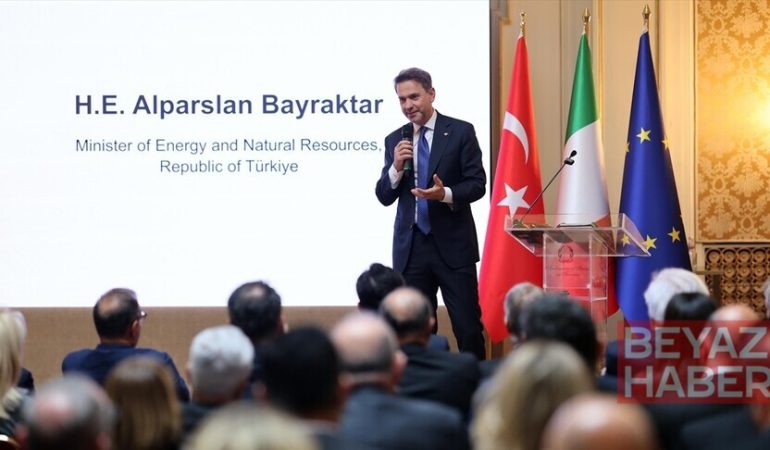 Bakan Bayraktar'dan İtalyan enerji şirketi Eni ile işbirliği mesajı
