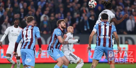 Beşiktaş ile Trabzonspor, 144. kez karşılaşacak