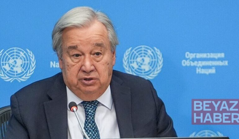 BM Genel Sekreteri Guterres: Sürdürülebilir barışa giden tek yol uluslararası hukuka bağlı kalmaktan geçiyor