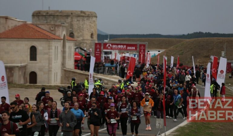 Çanakkale'de 11. Uluslararası Gelibolu Maratonu başladı