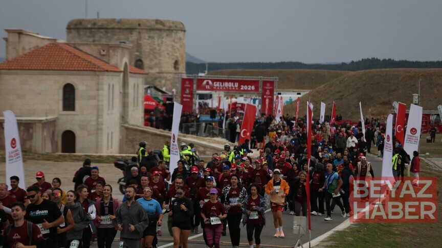 Çanakkale'de 11. Uluslararası Gelibolu Maratonu başladı