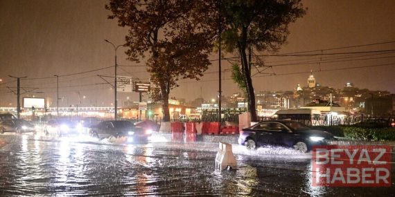 İstanbul'da bazı noktalarda metrekareye 242 kilogram yağış düştü