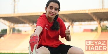 Otizmli Ahsen, sosyalleşmesi için yönlendirildiği atletizmde şampiyonluklara imza attı