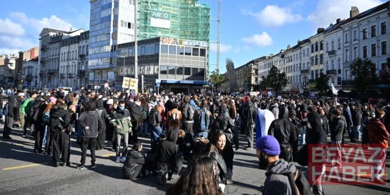 Belçika'daki protestolarda gözaltı sayısı 195'e çıktı